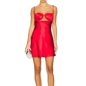 Chic Red Mini Dress